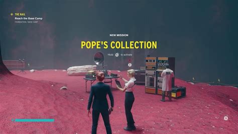 pope's collection elevator card